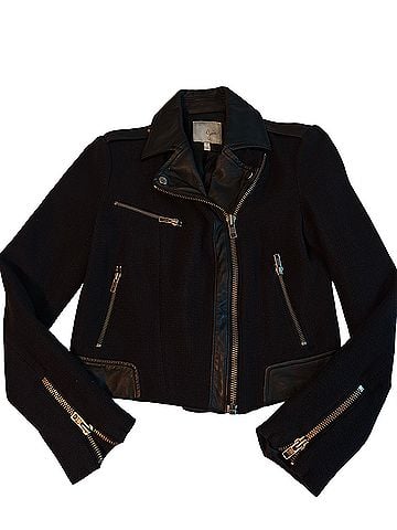 Joie Faux Leather Jacket (view 1)