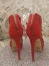 Bebe Red Heels Size 7 - photo 7