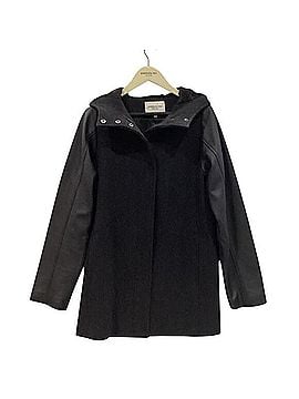 Emerson Fry Hooded Wool Blend Parka Coat (view 2)
