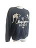 Sandro Clap Your Hands Graphic Sweatshirt Long Sleeve Top - photo 4