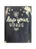 Sandro Clap Your Hands Graphic Sweatshirt Long Sleeve Top - photo 3