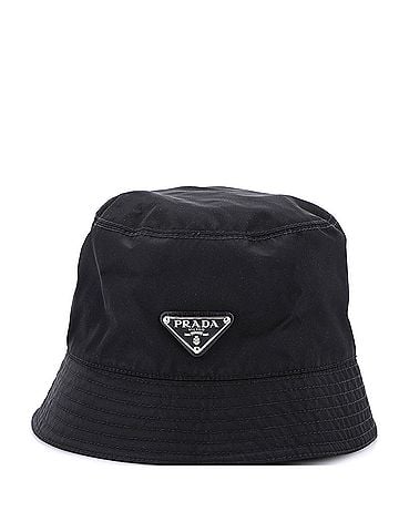Prada Logo Bucket Hat Re-Nylon (view 1)