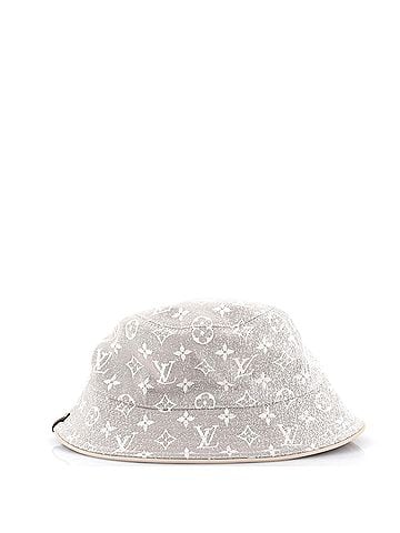 Louis Vuitton Bob Bucket Hat Monogram Jacquard Denim (view 1)