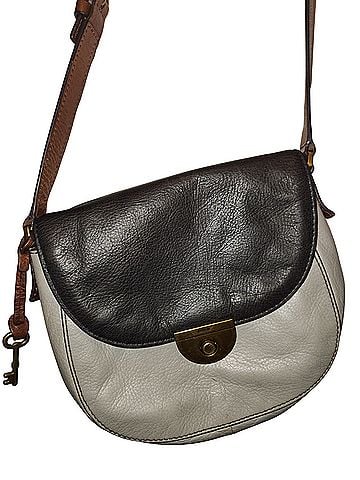 Fossil Leather Crossbody Bag (view 1)