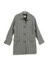 Carlisle 100% Wool Houndstooth Black White Coat Size 6 - photo 1