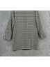 Carlisle 100% Wool Houndstooth Black White Coat Size 6 - photo 7