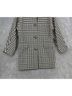 Carlisle 100% Wool Houndstooth Black White Coat Size 6 - photo 5