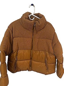 Old Navy Short Sherpa-Paneled Puffer Jacket (view 1)