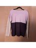 Mix by 41 Hawthorn Purple Pink Gray Pullover Sweater Size L - photo 4