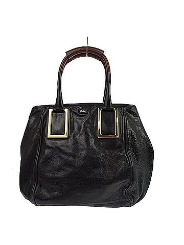 Chloé Ethel Leather Black Leather Handbag (view 1)