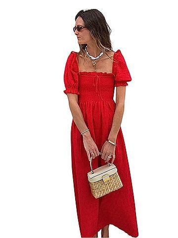 Hill House Scarlett Midi Nap Dress Casual Dress (view 1)
