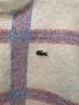 Lacoste Plaid Multi Color Wool Pullover Sweater Size M - photo 5