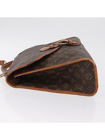 Louis Vuitton Beverly Monogram Canvas Brown Canvas Briefcase Bag (view 2)