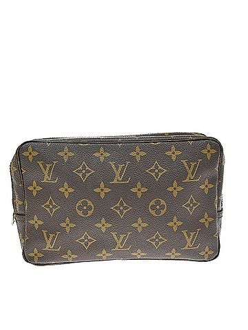 Louis Vuitton Trousse Toiletry Monogram Canvas Brown Canvas Toiletry Case Accessory (view 1)