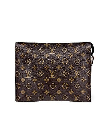 Louis Vuitton Toiletry Pouch Nm Monogram Canvas Brown Canvas Toiletry Case Accessory (view 1)