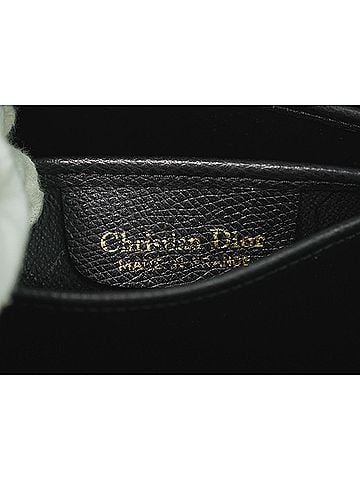 Dior Shoulder Leather Black Leather Shoulder Bag Bag (view 2)