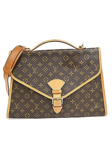Louis Vuitton Beverly Monogram Canvas Brown Canvas Briefcase Bag (view 1)