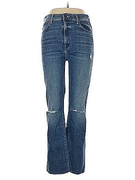 Mother The Hustler Ankle Fray Jeans (view 1)