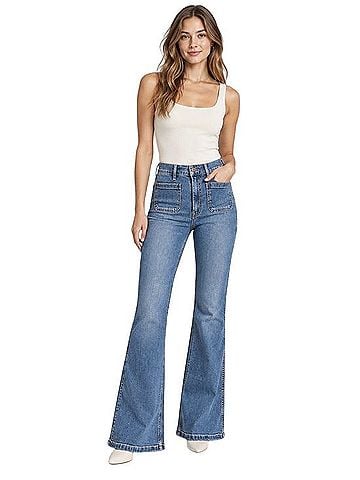 Gap ’70s Flare High Rise Jeans (view 1)