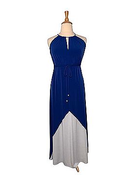Boston Proper Halter Maxi Dress Casual Dress (view 2)