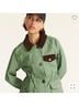 J.Crew 100% Cotton Green Jacket Size XXS - photo 4