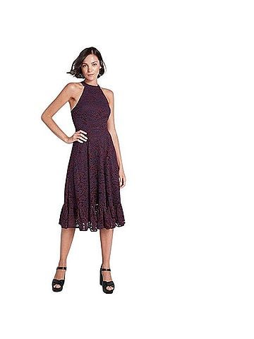 ModCloth A Night Like This Halter Dress Active Dress (view 2)