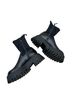 Zara Black Ankle Boots Size 7 1/2 - photo 2