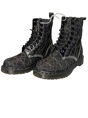 Dr. Martens 1460 Frill Ankle Boots (view 1)