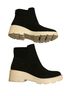 Vivaia Black Tan Ankle Boots Size EU 42 - photo 2