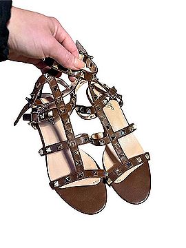 Comfort Studded Strappy Sandals Sandals (view 1)