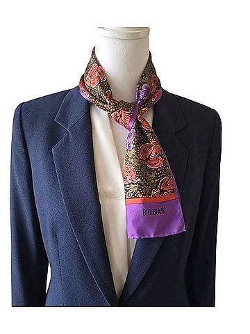 Bill Blass Silk Scarf (view 2)