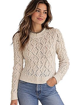 Abercrombie & Fitch Pointelle Open Knit Sweater Vest (view 1)