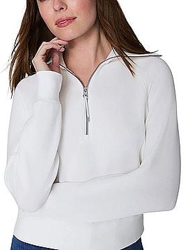 SPANX Air Essentials Half Zip Pullover Sweatshirt (view 1)