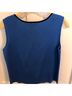 MING WANG Blue Black Jacket Size S - photo 6