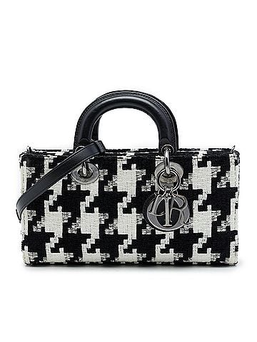 Dior Medium Canvas Macro Houndstooth Lady D Joy (view 1)