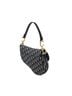 Dior 100% Canvas Blue Oblique Canvas Saddle Bag One size - photo 3