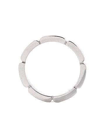 Cartier Maillon Panthere Band Ring 18K White Gold (view 2)