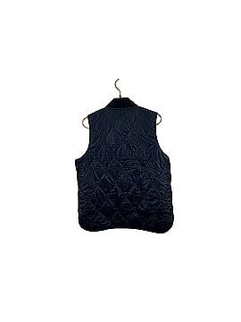 Madewell Navy Reversible Wool Blend Quilted Vest (view 2)