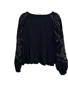 Free People Penny Tee Long Sleeve Blouse (view 2)