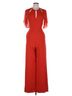 Reiss 100% Polyester Red Reiss Jumpsuit Size 6 - photo 1