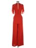 Reiss 100% Polyester Red Reiss Jumpsuit Size 6 - photo 2