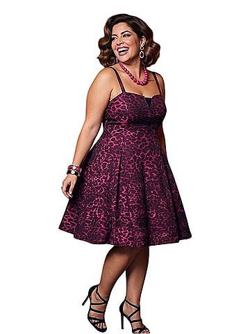 Betsey Johnson Leopard Babydoll Dress Cocktail Dress (view 2)