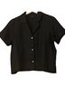 Quince 100% European linen blouse Button-Down Shirt - photo 1