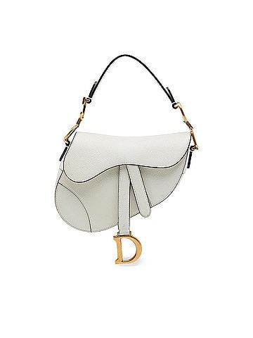 Dior Mini Grained Calfskin Saddle Bag (view 1)