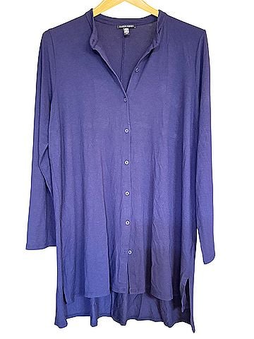 Eileen Fisher Long Sleeve Button-Down Shirt (view 1)