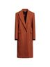 BCBGMAXAZRIA 100% Wool 100% Polyester Brown Orange Jacket Size 0 - photo 1