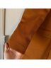 BCBGMAXAZRIA 100% Wool 100% Polyester Brown Orange Jacket Size 0 - photo 6