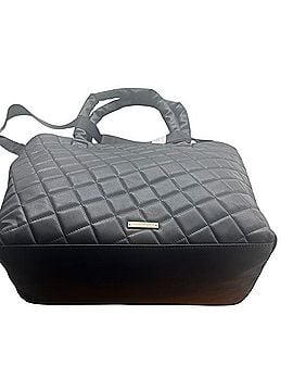 Madden Girl Quilted Black Tote Tote (view 1)