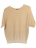 Quince organic cotton cashmere link stitch sweater dolman Pullover Sweater - photo 1