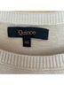 Quince organic cotton cashmere link stitch sweater dolman Pullover Sweater - photo 3